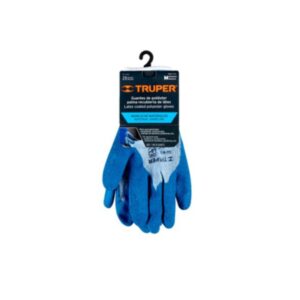 Guante de látex para jardinería talla m truper 15266